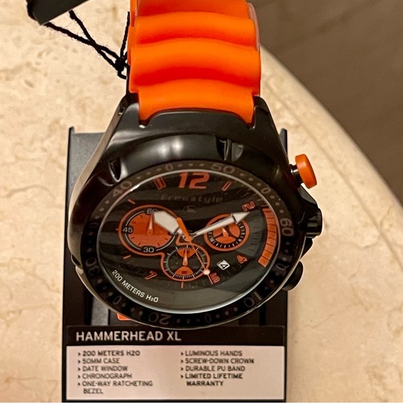 Freestyle Accessories Brand New With Tag Freestyle Hammerhead Xl Dive Watch Poshmark